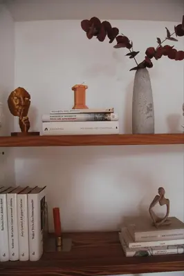 Die Bibliothek in der Ferienwohnung
