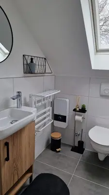 Ein Badezimmer in der Unterkunft MaxMir - Ortlohn Apartment