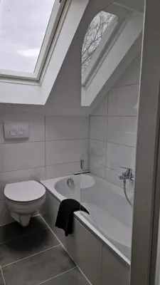 Ein Badezimmer in der Unterkunft MaxMir - Ortlohn Apartment