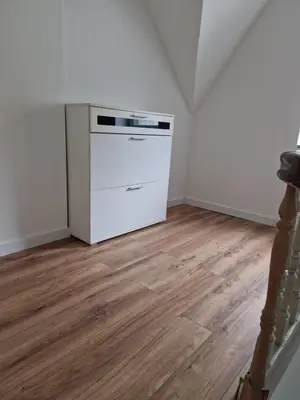 Küche/Küchenzeile in der Unterkunft Modern FeWo in DU-Neudorf zentral & top location