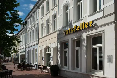 Das Gebäude in dem sich das Hotel befindet