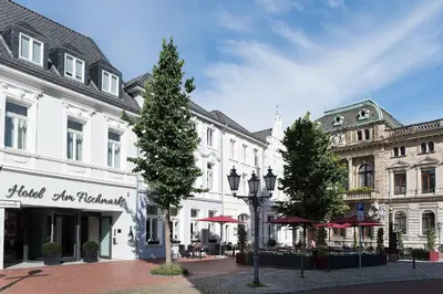 Das Gebäude in dem sich das Hotel befindet