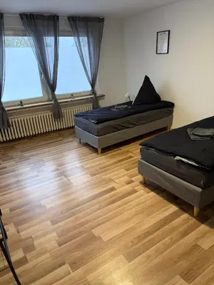Ein Sitzbereich in der Unterkunft Praktische Monteurwohnung 2 Marl