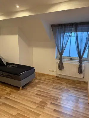 Ein Sitzbereich in der Unterkunft Praktische Monteurwohnung 2 Marl