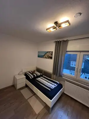 Ein Bett oder Betten in einem Zimmer der Unterkunft Quiet Private Room for Business Travelers - Cologne-Düsseldorf Area