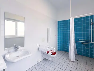 Ein Badezimmer in der Unterkunft B&B Hotel Duisburg Hbf-Süd