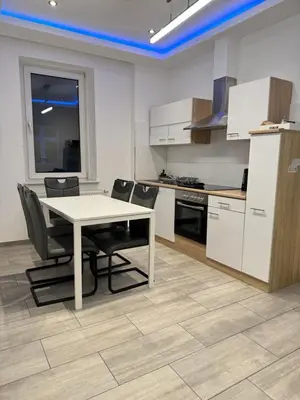 Küche/Küchenzeile in der Unterkunft New Apartments - Free Parking - WiFi - Kitchen