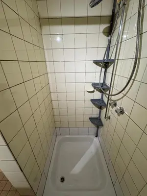 Ein Badezimmer in der Unterkunft Schöne Apartments am Blaffertsberg RS01