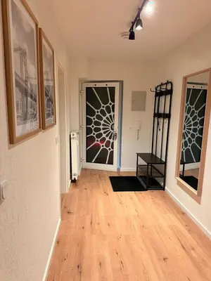 Grundriss der Unterkunft WhiteWood-Apartment Bottrop - Near Skihalle