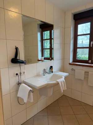 Ein Badezimmer in der Unterkunft Scheune B7