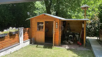Ein Garten an der Unterkunft Möbliertes Apartment Gelsenkirchen Nord - neben BP