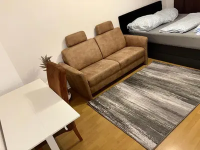 Ein Bett oder Betten in einem Zimmer der Unterkunft Komfortwohnung mit zwei Schlafzimmern in Barmen