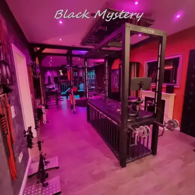 Grundriss der Unterkunft Romantikapartment Black Mystery