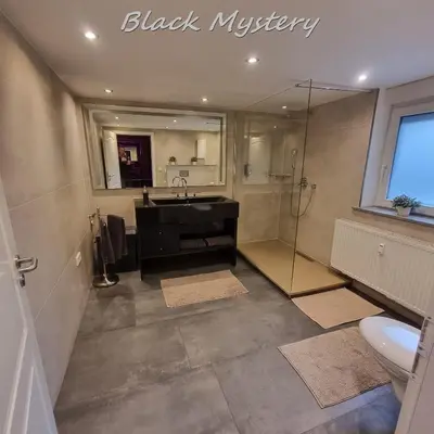 Grundriss der Unterkunft Romantikapartment Black Mystery