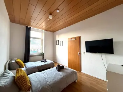 TV/Unterhaltungsangebot in der Unterkunft SAP10- Fitter's apartment Wuppertal