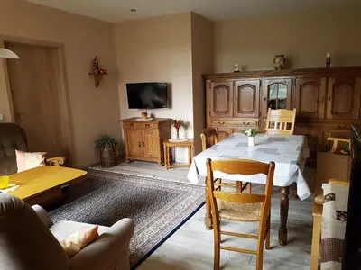 TV/Unterhaltungsangebot in der Unterkunft Omas Stübchen - Monteurwohnung auf dem Land