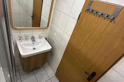 Ein Badezimmer in der Unterkunft Wohnen auf Zeit in Wuppertal
