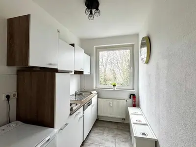 Küche/Küchenzeile in der Unterkunft SAP07- Fitter's apartment in Ennepetal
