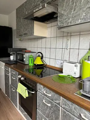 Küche/Küchenzeile in der Unterkunft Apartment near the center