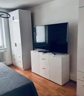 TV/Unterhaltungsangebot in der Unterkunft Apartment near the city center
