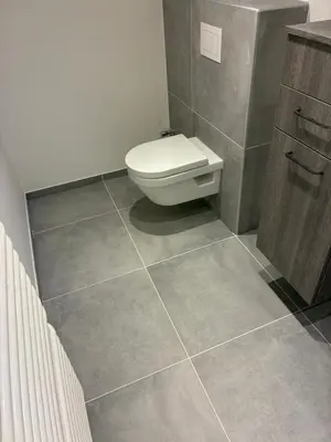 Ein Badezimmer in der Unterkunft Altes Sägewerk 5