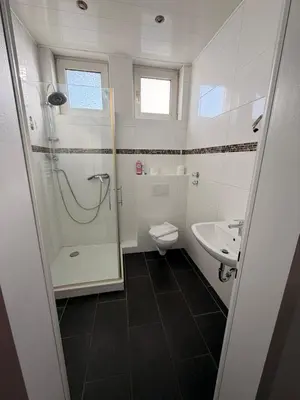 Ein Badezimmer in der Unterkunft A2 MonteurQuatier Lünen