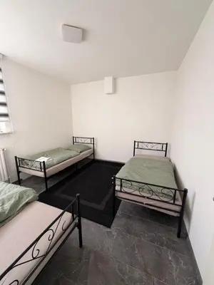 Ein Bett oder Betten in einem Zimmer der Unterkunft A2 MonteurQuatier Lünen