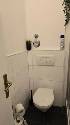 Ein Badezimmer in der Unterkunft HagenStay Delstern 2
