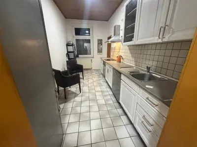 Küche/Küchenzeile in der Unterkunft Simba Apartment - zentral, ruhig