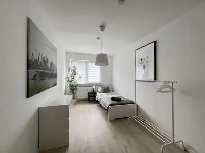 Ein Sitzbereich in der Unterkunft SAP20- Fitter's apartment in Haan