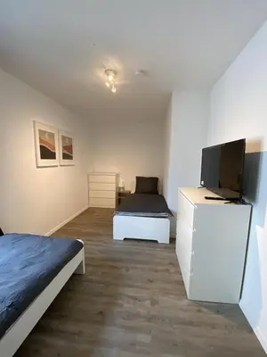 TV/Unterhaltungsangebot in der Unterkunft SAP18 fitter's apartment in Erkrath