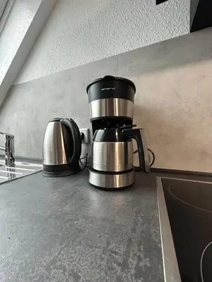 Küche/Küchenzeile in der Unterkunft Sonnenloft ,Studio Appartment