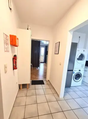Grundriss der Unterkunft Moderne Wohnung mit Balkon und top Anbindung