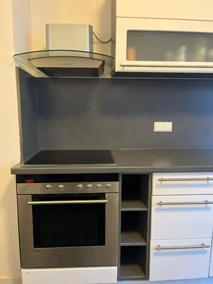 Küche/Küchenzeile in der Unterkunft Zum Postwagen Apartments