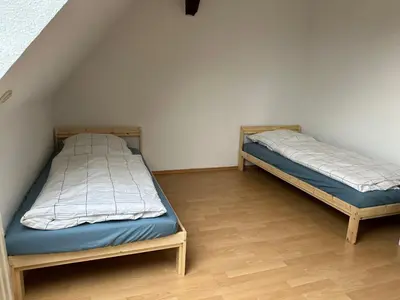 Ein Bett oder Betten in einem Zimmer der Unterkunft Voll möbliertes Apartment mit wohlfühl Atmosphäre