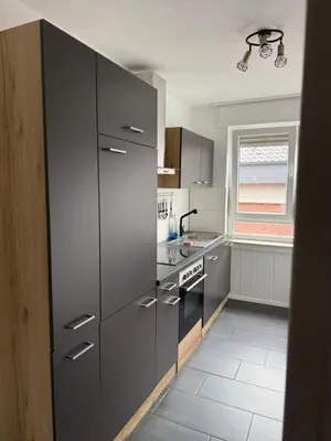 Küche/Küchenzeile in der Unterkunft Conny City Balcony Apartment 75m2 6 Guests