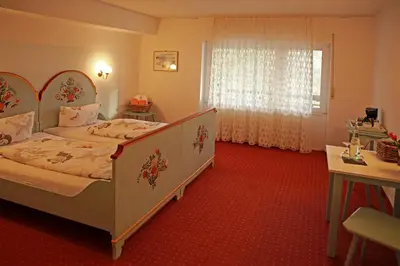 Ein Bett oder Betten in einem Zimmer der Unterkunft Hotel in der Strassen