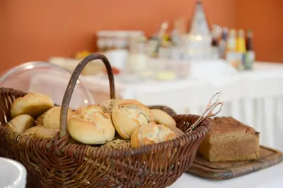 Essen im Hotel oder in der Nähe
