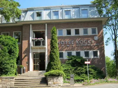 Das Gebäude in dem sich das Hotel befindet