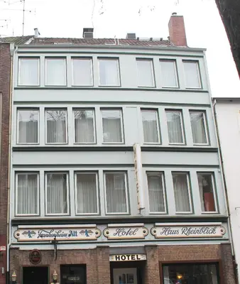 Das Gebäude in dem sich das Hotel befindet