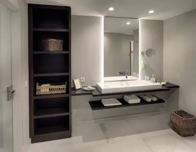 Ein Badezimmer in der Unterkunft Hofhotel Grothues-Potthoff