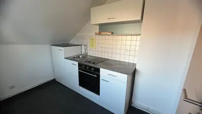 Küche/Küchenzeile in der Unterkunft Ferienwohnung