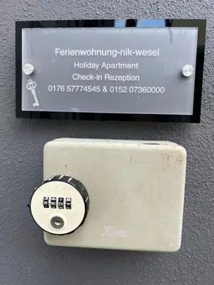 Grundriss der Unterkunft Ferienwohnung