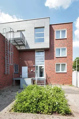 Das Gebäude in dem sich das Hotel befindet