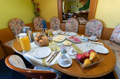 Essen im Hotel oder in der Nähe