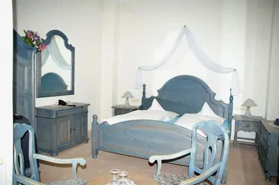 Ein Bett oder Betten in einem Zimmer der Unterkunft Hotel Restaurant Bieberstuben