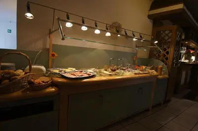 Essen im Hotel oder in der Nähe