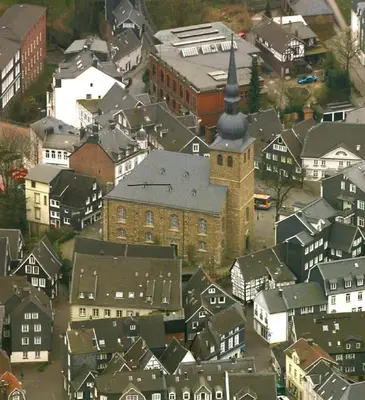 Ein allgemeiner Blick auf Velbert oder ein Stadtblick von des Hotels aus