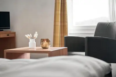 TV/Unterhaltungsangebot in der Unterkunft Parkhaus Hügel