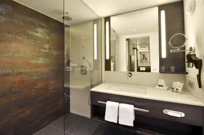 Ein Badezimmer in der Unterkunft Atlantic Congress Hotel Essen